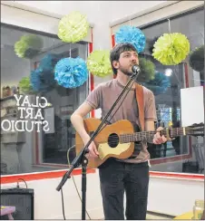  ?? FILE PHOTO ?? Layne Greene performs in Perfect Diversity, one of the venues for New Glasgow’s Art At Night in 2017. This year’s event will take place on Saturday.