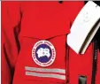  ?? BLOOMBERG FILES ?? Canada Goose has been targeted in calls for a boycott in China.