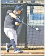  ?? N.Y. Post: Charles Wenzelberg ?? STILL HERE: After re-signing late this offseason, veteran outfielder Brett Gardner is preparing for his 14th season with the Yankees.