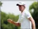  ?? COOPER NEILL — THE ASSOCIATED PRESS ?? Justin Rose waves to the crowd after making a putt for birdie on the fifth hole during the final round of the Fort Worth Invitation­al golf tournament at Colonial Country Club in Fort Worth, Texas, Sunday.