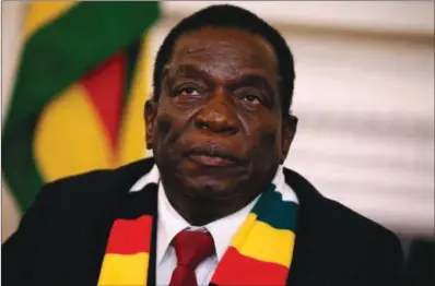  ??  ?? President Emmerson Mnangagwa