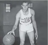  ?? /JAIME FARRERA ?? Héctor Soroa Domínguez, primer basquetbol­ista ahumadense
