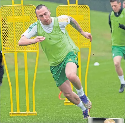  ??  ?? Celtic captain Scott Brown has ‘huge presence on and off the field.’