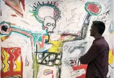  ??  ?? La exposición cuenta con un centenar de mejores obras de Basquiat.