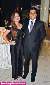  ??  ?? Kanna Loya y Humberto Cazares