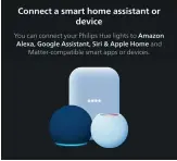  ?? ?? The Hue app makes it easy to add your Hue Bridge to your HomeKit network. It’s compatible with other smart home platforms too.