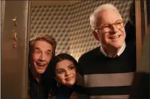  ?? HULU ?? Martin Short, Selena Gomez and Steve Martin star in the surprise hit “Only Murders in the Building,” which kicks off a new season this week.