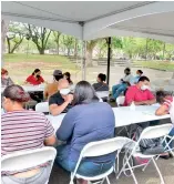  ?? RICARDO FLETE ?? Puestos de vacunación lucían con poca afluencia de personas .