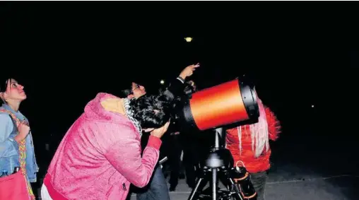  ?? FOTOS: SOFY RAMÍREZ ?? La Laguna se encuentra lista para ‘eclipsarse’, hoy lunes 8 de abril