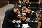  ?? COURTESY OF CARLOS VIEU ?? Carlos Vieu conducts Symphony Silicon Valley’s season opening program this weekend.