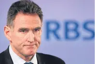  ?? Picture: Getty. ?? RBS chief executive Ross McEwan.