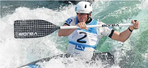  ??  ?? David Florence is aiming for canoeing gold in Rio.