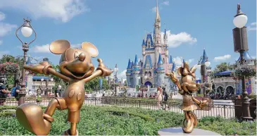  ?? John Raoux/Associated Press ?? Disney attorneys said in court papers Monday they have subpoenaed a previous administra­tor of the governing district that provides municipal services to Walt Disney World.