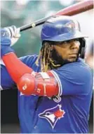  ?? AP ?? Vladimir Guerrero Jr. is one of many players who could be heading to arbitratio­n hearing before a game.