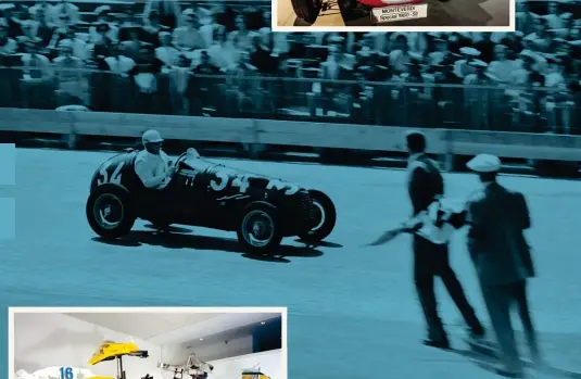  ??  ?? De 1950 à 1954, Berne a accueilli l’élite mondiale du sport automobile, à commencer par Alberto Ascari, Nino Farina, Toulo de Graffenrie­nd, Hans Herrmann et le légendaire Juan Manuel Fangio.