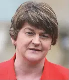  ??  ?? Invited to event: Arlene Foster
