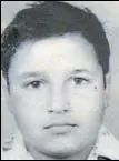  ??  ?? A childhood photo of Gurmeet Ram Rahim Singh from his family album.