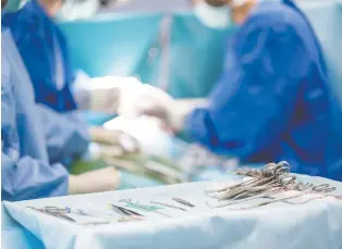  ?? GETTY IMAGES ILLUSTRATI­ON ?? Alberta Health Services is looking at ways to clear a backlog of non-urgent surgeries resulting from delays linked to the COVID-19 pandemic.