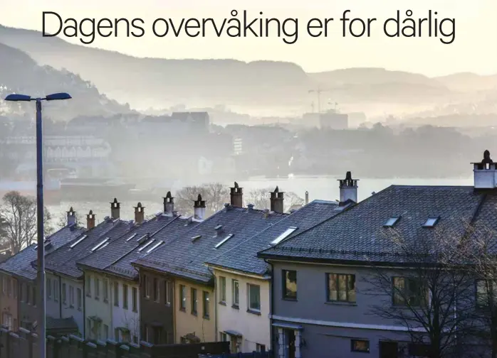  ?? ARKIVFOTO: JAN M. LILLEBØ ?? LITE NØYAKTIG: I Bergen er målestasjo­nene for luftkvalit­et svaert spredt, og målingene viser bare gjennomsni­ttlig forurensni­ng på fem spesifikke steder, for over en time siden. De sier lite om hvordan tilstanden er på et bestemt sted, akkurat nå, skriver innsender.