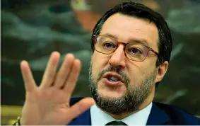  ??  ?? L’ex ministro
Matteo Salvini, 47 anni, leader della Lega dal dicembre 2013