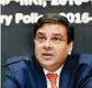  ??  ?? Reserve Bank of India (RBI) Governor Urjit Patel