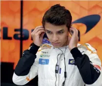  ??  ?? Lando Norris will replace Stoffel Vandoorne at Mclaren next season