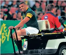  ??  ?? BRYAN HABANA: Have Springbok fans seen the last of “B11”?