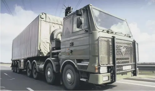  ?? PICTURE: IAN RUTHERFORD ?? 0 Army vehicles transport nuclear warheads from sites in the south of England to Scotland regularly