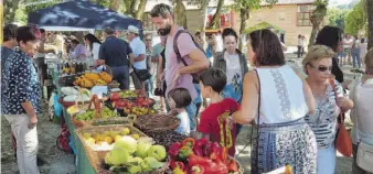  ??  ?? Brión organizó en septiembre del año pasado una Feira Labrega para promociona­r el centro