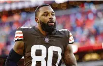  ?? KIRK IRWIN / ASSOCIATED PRESS ?? There had been speculatio­n about free agent receiver Jarvis Landry possibly returning to the Browns, but his departure became official Friday when he agreed to terms on a one-year contract with his hometown New Orleans Saints.