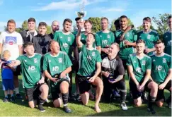  ?? ?? Sultan Senior Cup Woodley Saints
Picture: Andrew Batt Footballin­Berkshire