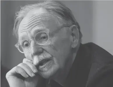  ?? JEAN LEVAC ?? Architect Barry Hobin says it’s time to revisit facets of Ottawa that were shaped by the urban planning of the 1950s.