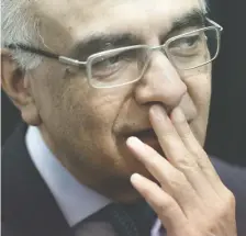  ?? PETER J. THOMPSON ?? TD Bank CEO Bharat Masrani has spoken before of the need for more diversity and inclusiven­ess.