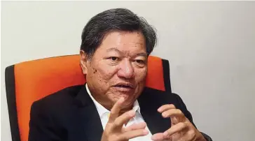  ??  ?? Chen: The retail market is still affected by the imposition of the goods and services tax. Given that household debt against the GDP is still relatively high, at about 85%, this will impact the discretion­ary spending ability of consumers.