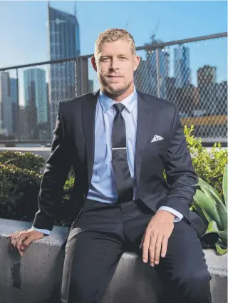  ?? Picture: JASON EDWARDS ?? Mick Fanning in Melbourne at the Van Heusen’s Mentors launch.