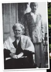  ??  ?? DeVoteD SISterS: Catherine and Aline Corbett, above, created Dunraven Lodge, right, in the opening decade of the 20th Century