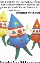  ??  ?? With News Wire Services