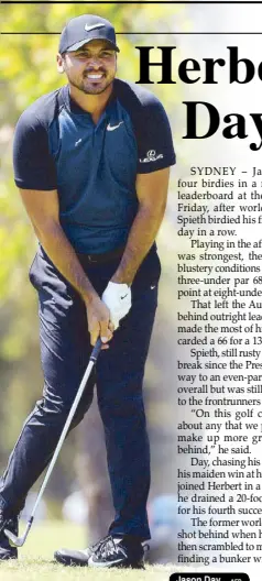  ?? AFP ?? Jason Day