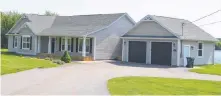  ?? SHARON MONTGOMERY-DUPE/CAPE BRETON POST ?? Another one of the half million-dollar homes for sale in the exclusive Prospect Drive subdivisio­n in Coxheath that Kameron Collieries developed for their mine managers from the United States, in 2018.