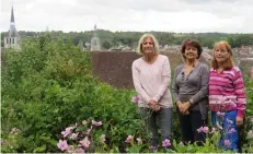  ??  ?? Pierrette Megnien, secrétaire d’AVF Provins, Mireille LamyNonroy, présidente d’AVF Provins, et Régine Lafarge, membre fondatrice d’AVF Provins