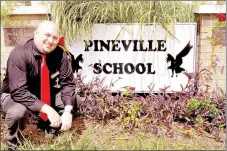  ?? RACHEL DICKERSON/MCDONALD COUNTY PRESS ?? Kevin Benish is the new principal at Pineville Elementary School. He hopes to be a role model for students.