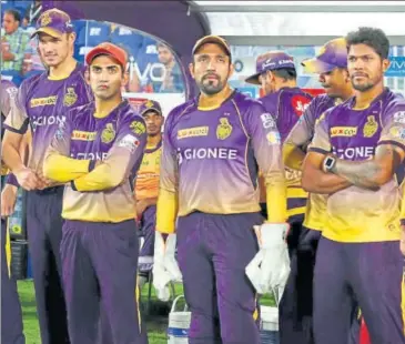  ?? BCCI ?? KKR skipper Gautam Gambhir feels the pain in the dressing room will act as a catalyst against Sunrisers at Bangalore on Wednesday.