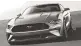  ?? (ILLUSTRATI­ON: FORD) ?? The 2018 Mustang will receive a mild restyling and more power for the four-cylinder and V-8 models.