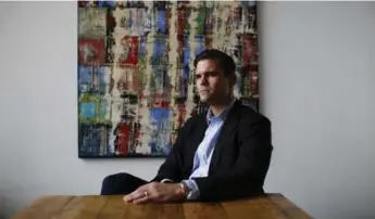  ?? CARLOS OSORIO/TORONTO STAR FILE PHOTO ?? NextBlock CEO Alex Tapscott says an IPO for the Toronto-based firm is expected before the end of 2017.