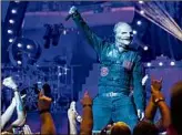  ?? Trudi Shaffer / Times Union ?? Slipknot’s Corey Taylor, seen here in 2015, was under the weather Tuesday night but he and the rest of Slipknot put on a hard-charging show.