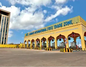  ??  ?? La zone de libre-échange de Djibouti (DIFTZ en anglais)