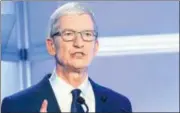  ?? REUTERS FILE ?? Apple CEO Tim Cook.