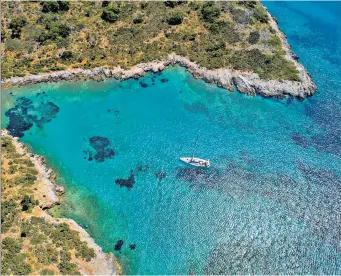  ?? ?? Bay watch: the island of Kyra Panagia, in the Sporades
