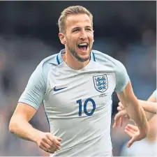  ??  ?? England striker and captain Harry Kane.