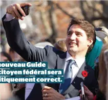  ??  ?? Le nouveau Guide du citoyen fédéral sera politiquem­ent correct.